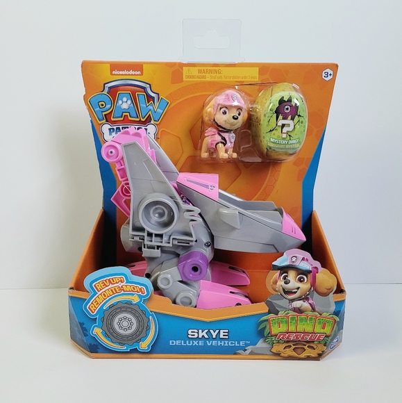 Paw Patrol Skye Dino Rescue Deluxe Vehicle Playset - Picture 2 of 8